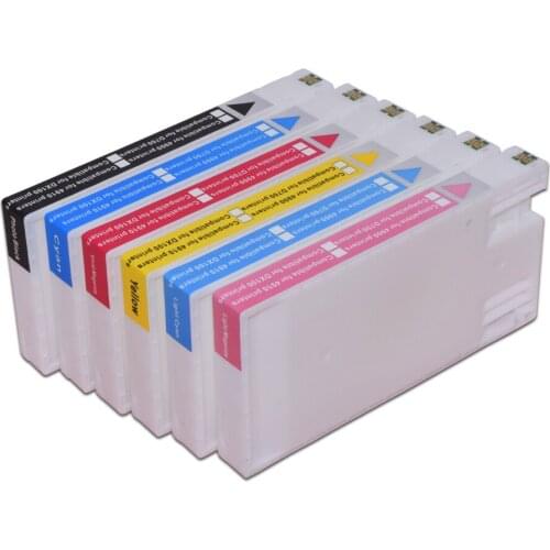 6Color 200ml Pre-filled Compatible Ink Cartridge for Epson D700 Printer T7821-T7826 With Dye Ink