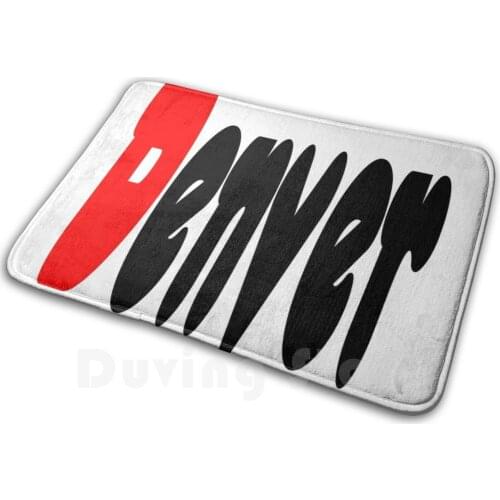 Denver Carpet Mat Rug Cushion Soft Money Heist Denver La Casa De Papel Red Black Netflix Money