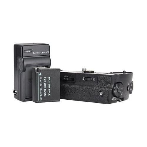 DMW-BGG1 Battery Grip+ DMW-BLC12 BLC12 Battery+ Charger for Panasonic Lumix DMC-G85 DMC-G80 G85 G80 Camera