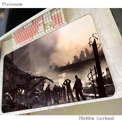 Left 4 Dead mouse pad 700x400x4mm mousepads Halloween Gift gaming mousepad gamer 3d personalized mouse pads keyboard pc pad