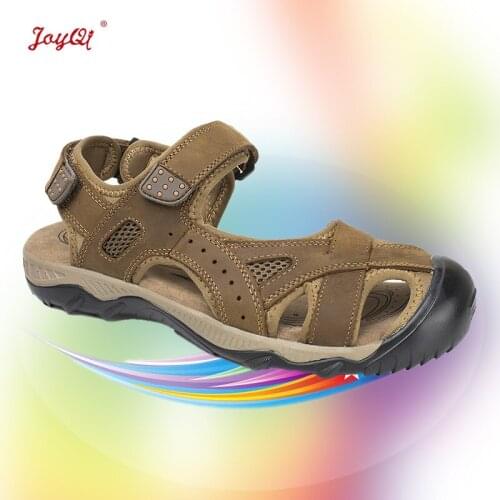 Men sandals summer for mens gladiator sandal fashion male beach shoes size 39-48 JOY-047