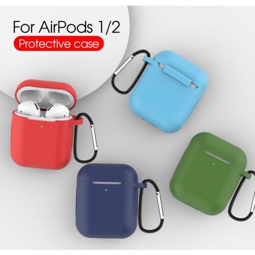 Soft TPU Case for airpod 2 1 Protective Cover for Airpods 2 Wireless Earphone Shell Coque for airpods 2 1 case for Air pods Capa