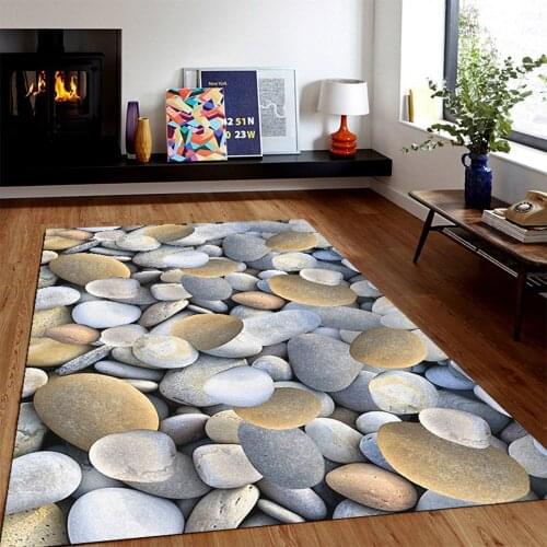 2021 New Non-Slip Bedroom Livingroom Sandstone And Artistic Design Patterned Digital Printed Carpet Soft Comfortable Trend Rugs