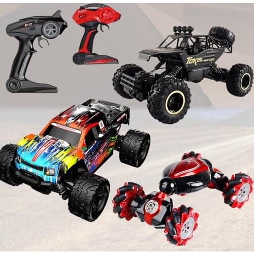 A Variety Of Models Remote Control Car Toys Gifts Special Effects Twist Desert SUV Kids Four-wheel Drive Remote Control Car