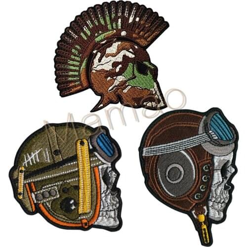 Spartan Badge Military Patch Spartan Camouflage Tank Soldier Flying Soldier Hook Loop Armband Embroidery For Clothes