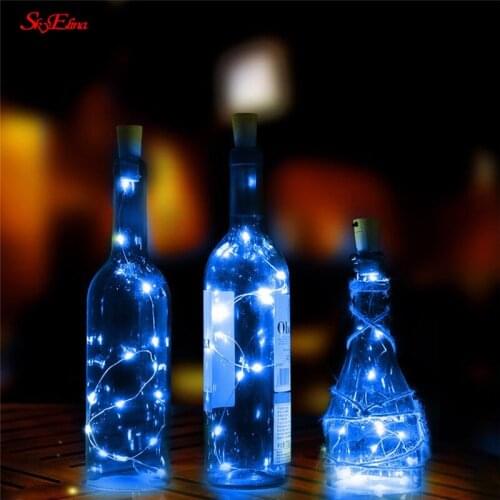 LED String Lights 10M 5M 3M 2M 1M Waterproof Copper Wire Garland Fairy Lights For Christmas Decoration Party With Colors 5Z