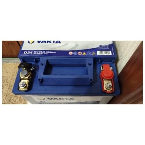Universal fixture with 12V car battery terminal for Volkswagen car All models are