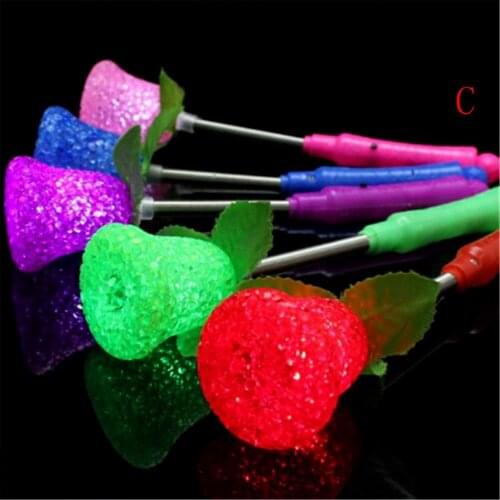 1Pcs Luxury LED Magic Star Wand Flashing Light Up Glow Stick For Party Christmas Colorful Light-Up Toys Star LED Toys 3 Styles