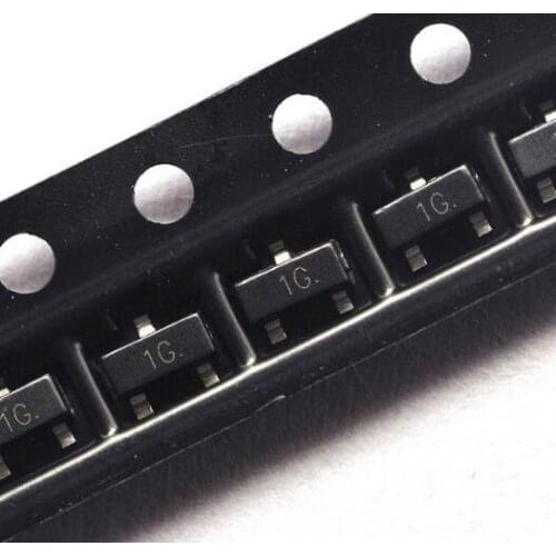 100PCS BC847C BC847 1G