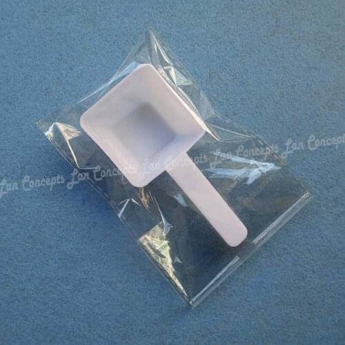 15g with individual packing Plastic Measuring Scoop 30ML PP Spoon for liquid milk powder - white 200pcs/lot Free shipping