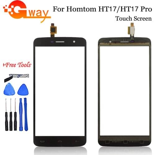 5.5 inch Touch Screen For Homtom HT17 Touch Panel For Homtom HT17 Pro Touch screen Digitizer With Tools