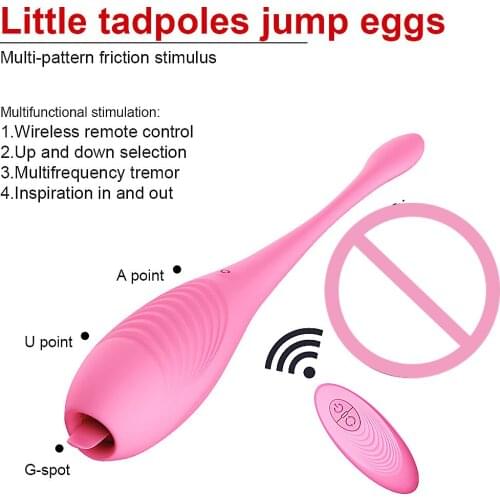 Wireless Remote Control Vibrating Jump Eggs Vibrator G Spot Clitoris Stimulation Vaginal Massage Ball Sex Toy for Woman