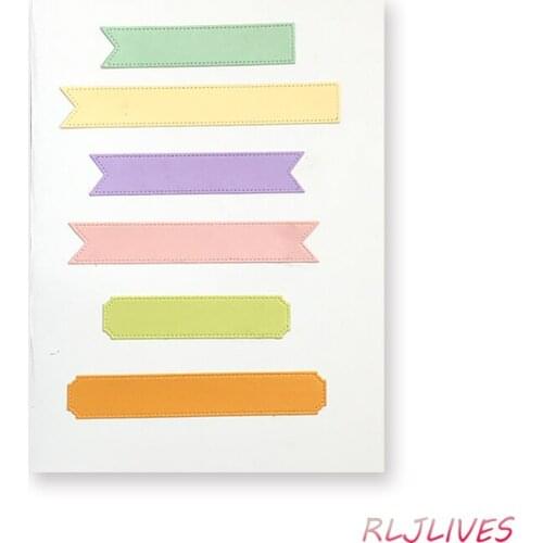 Sentiment Banners Metal Cutting Dies Stencils for DIY Scrapbooking Stamp/photo album Decorative Embossing DIY Paper Cards