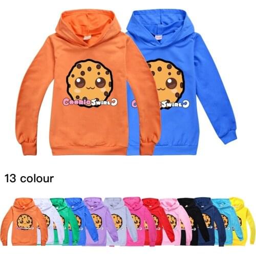 COOKIE SWIRL C Fashion Trade Child T Shirt Fashion 2-16Y-aged Boys Girls Hooded Tops Kids Kawaii Clothing Teens Funny Shirt