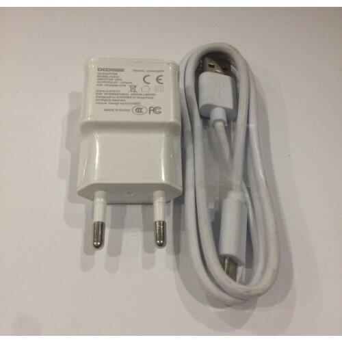 Phone Travel Charger + USB Cable For Doogee Voyager2 DG310 MTK6582 Quad Core 5.0 Inch 854*480 Free shipping