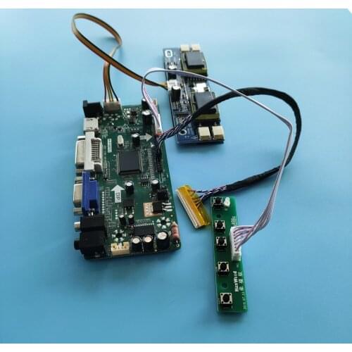 Kit for LM230WF1-TLE1 23" LVDS 4 lamps Controller board DVI VGA 1920X1080 Driver HDMI 30pin DIY M.NT68676 Monitor Screen