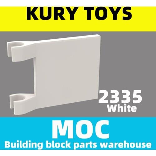 Kury Toys DIY MOC For 2335 Building block parts For Flag 2 x 2 Square For Flag