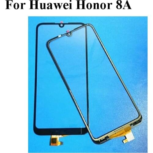 High quality For Huawei Honor 8A 8 A JAT-AL00 TouchScreen Digitizer Honor8A Capacitive Touch Screen Glass panel with Flex Cable