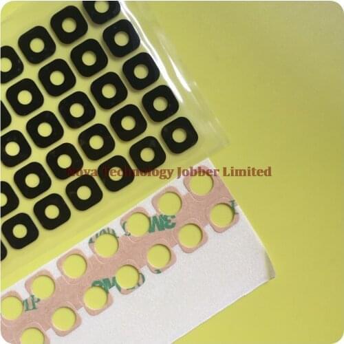 Wyieno 50Pcs/Lot J415 Real Camera Glass Lens For Samsung J4 Plus Back Rear Camera Panel With Glue Tracking