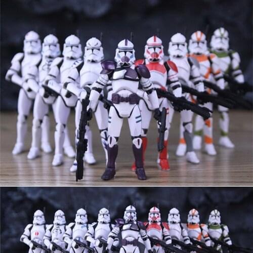 Star Wars Imperial Stormtrooper The Mandalorian 3.75 Inch All Joints Are Movable Anime