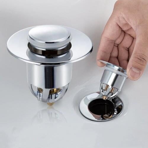 1PC Universal Basin Pop-up Drains Filter Shower Sink Strainer Plug Bath Stopper Drainer Valve Kitchen Bathroom Hardware Fittings