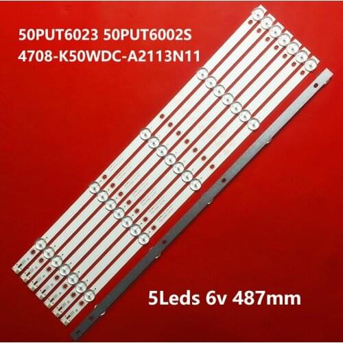 8 PCS/lot LED backlight strip for For PANASONIC TX-32FR250K Sharp 2T-C32ACSA K320WDX A1 A2 4708-K320WD-A2113N01 K320WD-A1113N11