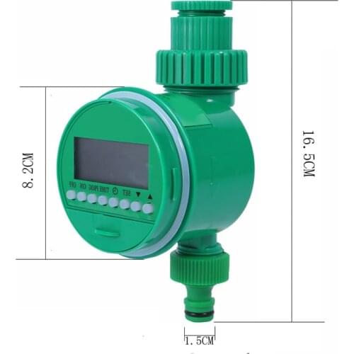 Automatic Electronic Water Timer Garden Irrigation Controller Electric Valve Garden Water Timer Display Watering System