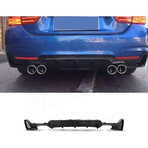 For BMW 4 Series F32 F33 F36 418i 420i 428i 430i 435i 440i M Sport 2012-2017 Rear Bumper Lip Diffuser Spoiler