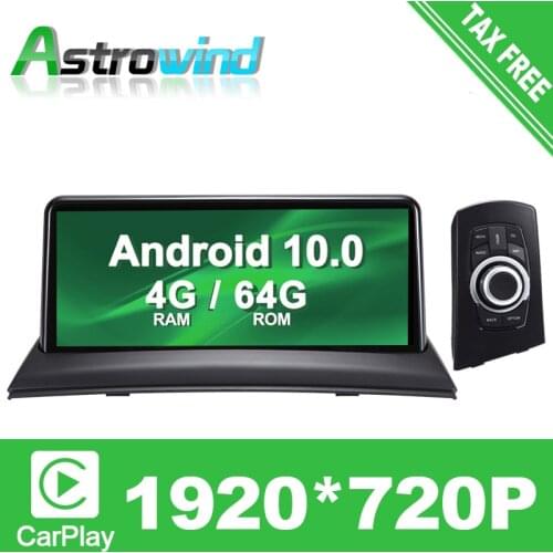 Idrive, 10.25" Android 10.0 System Car GPS Navigation Media Stereo Radio For BMW X3 E83 2004-2009, with idrive