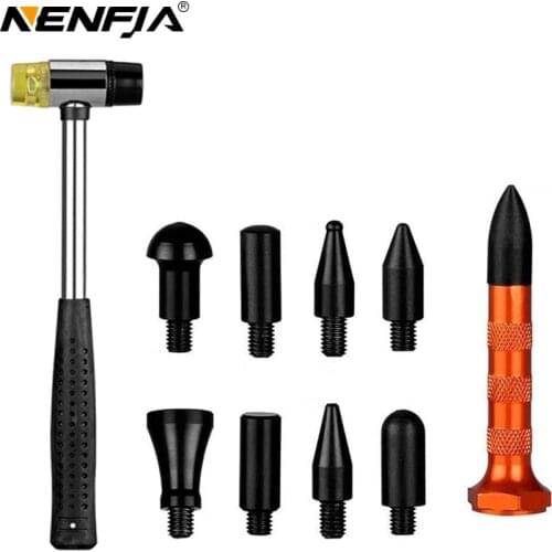 Car Dent Repair Tools Kit Rubber Hammer Tabs Puller Protecting Original Paint Car Repair Hand Tools