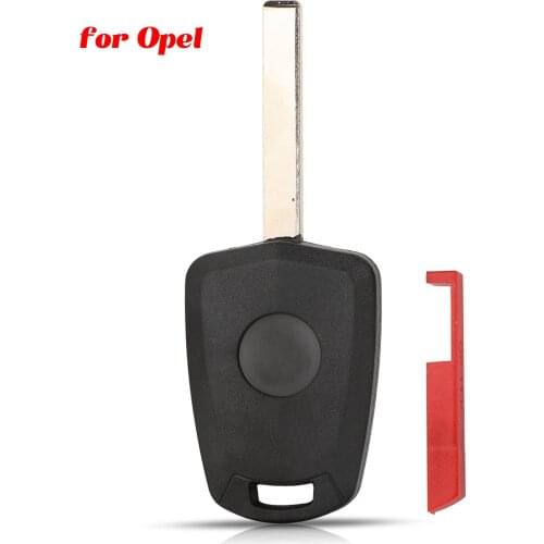 Jingyuqin For Opel Remote Car Key Case Shell FOB Chipset Core Pulling With Blank Uncut Blade Replacemet
