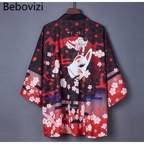 Kimono Beach Women Japanese Sakura Yukata Female Asian Clothes Cardigan Shirt Summer Woman Traditional Kimonos Cosplay Haori