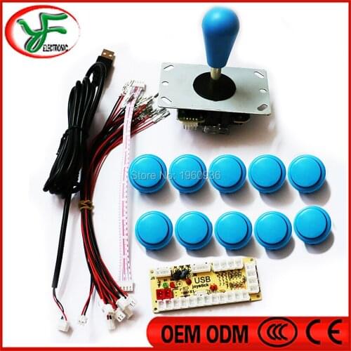 Zero Delay USB Encoder PC Joystick Button for Mame Jamma Fight Stick Controls for Arcade DIY kit
