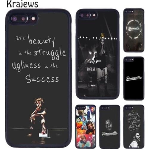 Krajews Dreamville J. COLE New Luxury fashion Phone Case For iPhone 5s SE 6s 7 8 plus X XS XR 11 12 pro max Samsung S8 S9 S10
