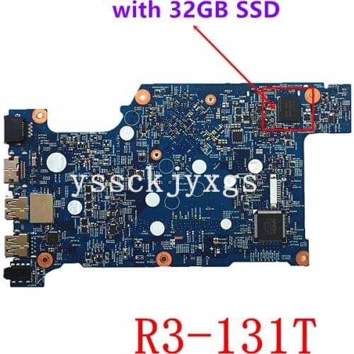 14299-1 Laptop mainboard , for Acer aspire R3-131T Motherboard 448.06501.0011 ( With N3060 CPU + 32GB SSD + HDD ) Test OK