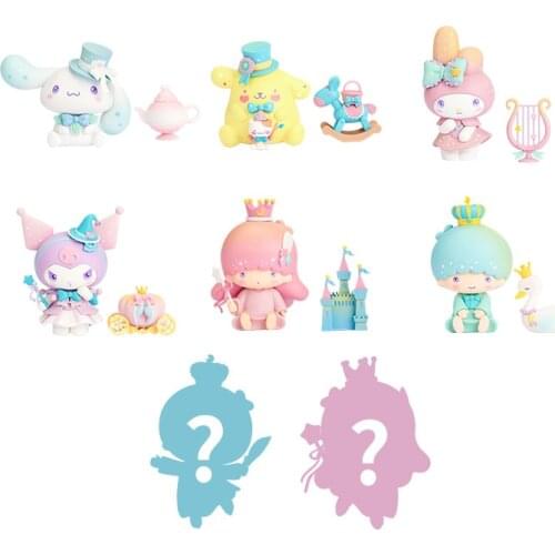 Miniso Dream series Blind Box KT cat Sanrioco kawaii cartoon figure model girl toy cute doll children gifts