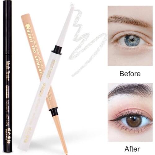 Fashionable Mechanical Eyeliner Pen Vibrant Color Waterproof Long-Lasting Colorful Eyeliner Gel Pencil for Beauty