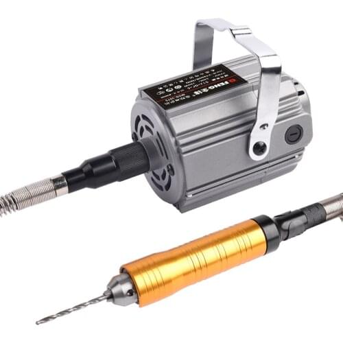 Suspension Hanging Mill Professional Jade Carving Machine Flexible Shaft Engraving Root Carved Chuck Handle Drill Polishing Tool