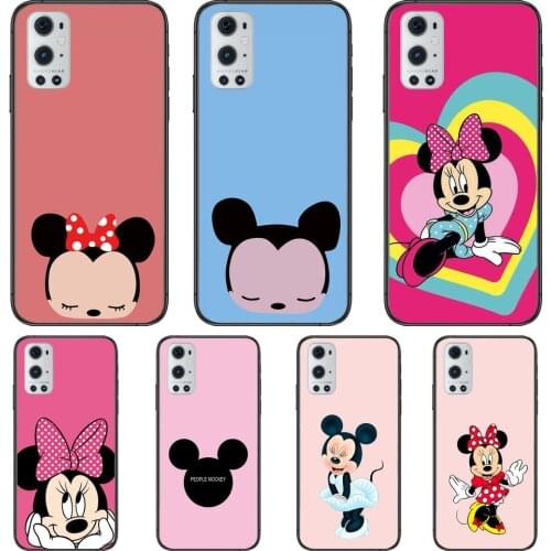 Pink Red Minnie Mouse For OnePlus Nord N100 N10 5G 9 8 Pro 7 7Pro Case Phone Cover For OnePlus 7 Pro 1+7T 6T 5T 3T Case