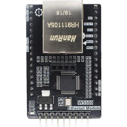 W5500 Ethernet Network Module SPI Ethernet Hardware TCP IP Protocol pyBoard Interface