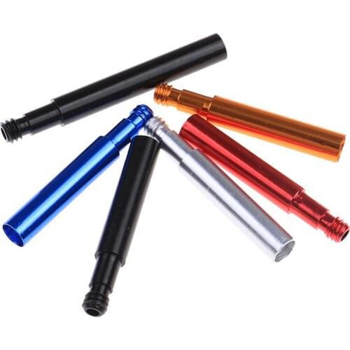 Tube Tubular Presta Valve Extension Extender Bicycle Bike Accessories 50/40Mm 5 X Colours