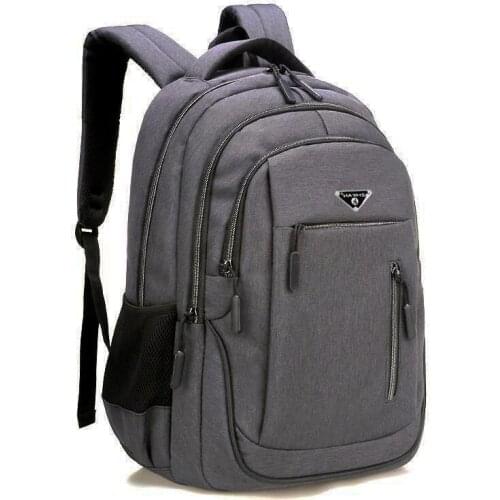 Pack for Male Large Capacity Men Backpack Laptop 15.6 Oxford Solid Multifunctional School Bags Travel Schoolbag Back