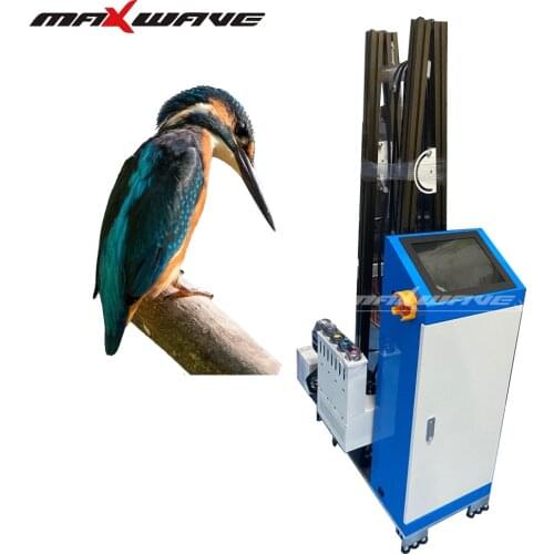 High Speed High Resolution 5 Color UV Ink Large Prints For Home Wall Printer Vertical 3D Wall Printer Factory Price