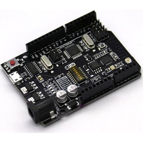 UNO+WiFi R3 ATmega328P+ESP8266 (32Mb memory) USB-TTL CH340G For Arduino Uno, NodeMCU, WeMos ESP8266 One New Arrival