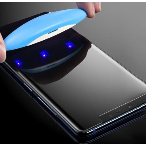 Liquid Full Glue Screen Protector for Huawei Mate 20 Pro Mate 20 Lite Tempered Glass UV Glue Lamp for P20 Pro Nano Glue Film