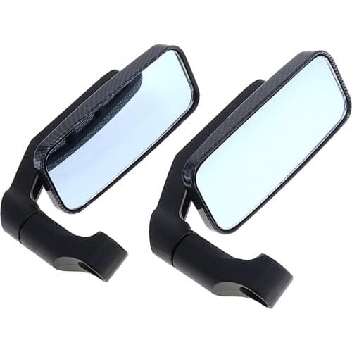 1 Pair! Modified Serpentine Universal Motorcycle Rearview Mirror Side Mirrors Handlebar for Motorcycle