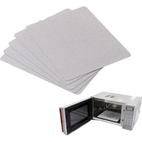 5Pcs Mica Plate Sheets Microwave Oven Replace Part 120x150mm Universal For Midea