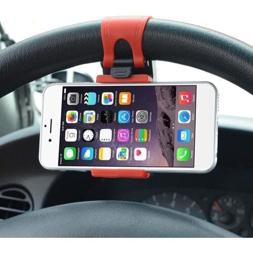 500pcs Car Steering Wheel Mount Holder Rubber Band For iPhone For iPod MP4 GPS Mobile Phone Holders car cover