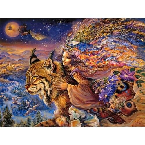 5d Diy Full Diamond Painting Animal Cat Mosaic Round Diamond Square Diamond Painting Cross Stitch Home Wall Decoration Painting