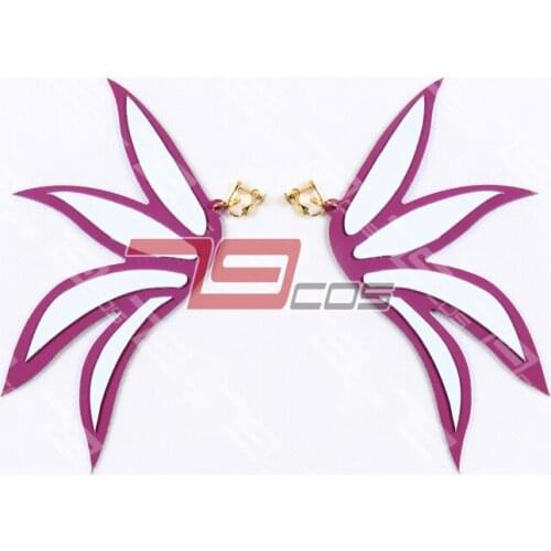 Anime Game Fate Grand Order FGO Merlin Earring PVC Acrylic Eardrop Cosplay Replica Prop Anime Party Gift Decoration